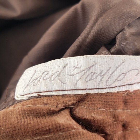 Lord & Taylor Brown Velvet Velour Hat Barret Womens - Picture 5 of 11